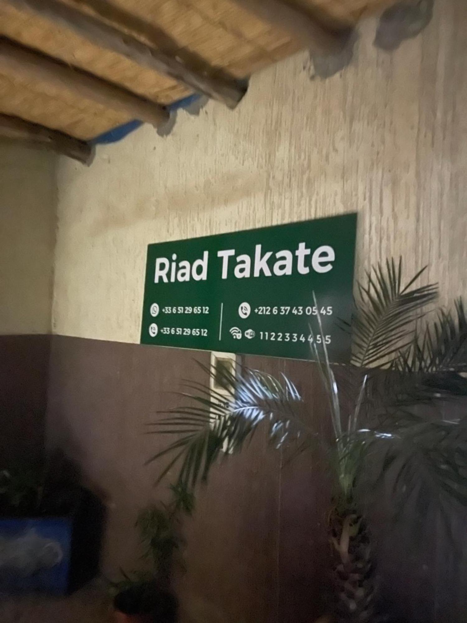 Riad Targante Takate 1 Sidi Bibi Exterior photo